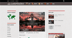 Desktop Screenshot of larpfinder.com